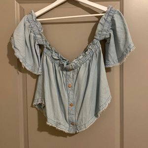 Off the shoulder top